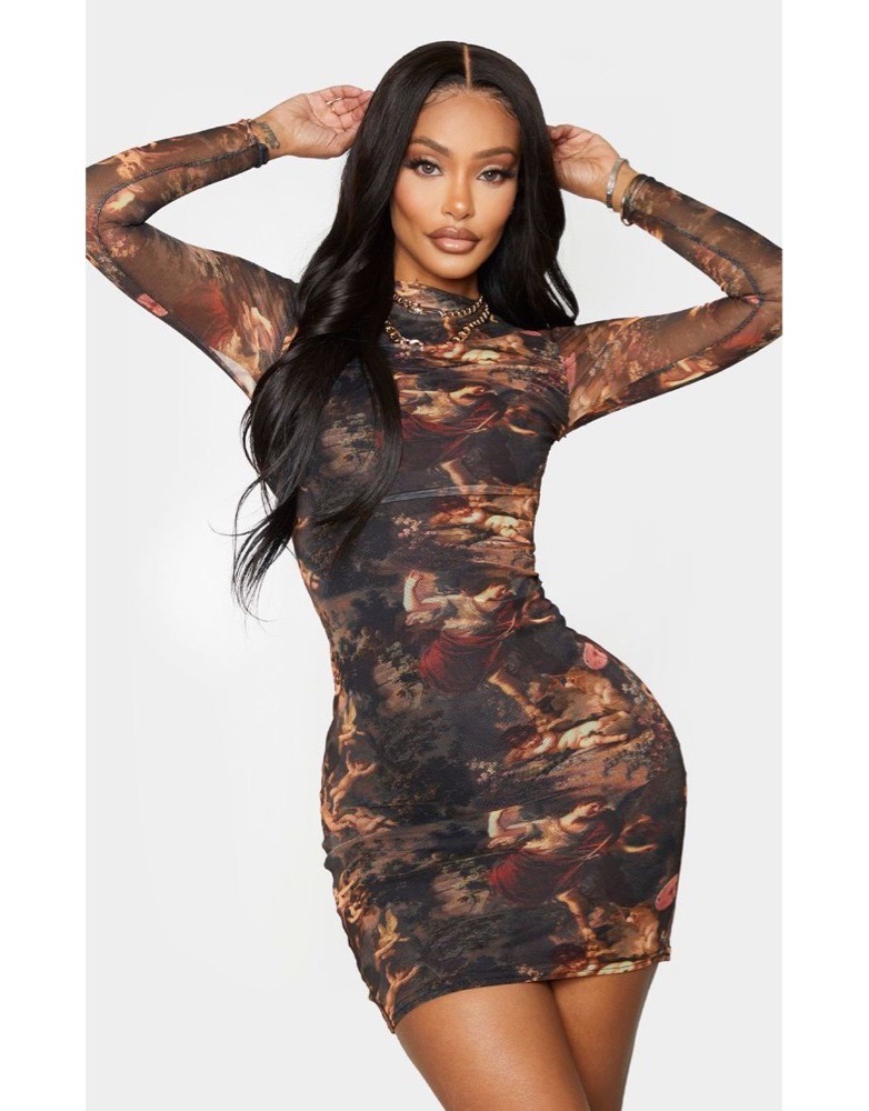 PrettyLittleThing renaissance angel 