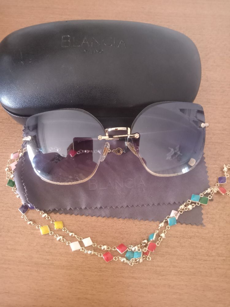 Lunettes solaires jamais porté chritha men opticien de marque balancia milano b 500dt b chaine mta3ha 7louwa barcha 