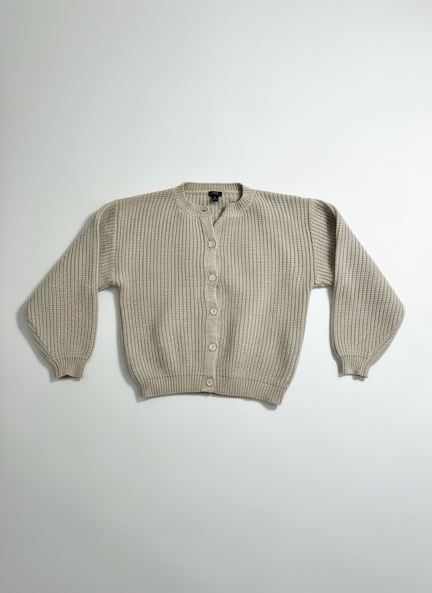 Cardigan beige de la marque kiabi 