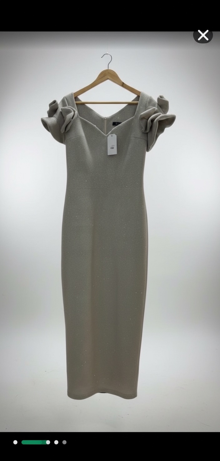 Robe soiree dore 