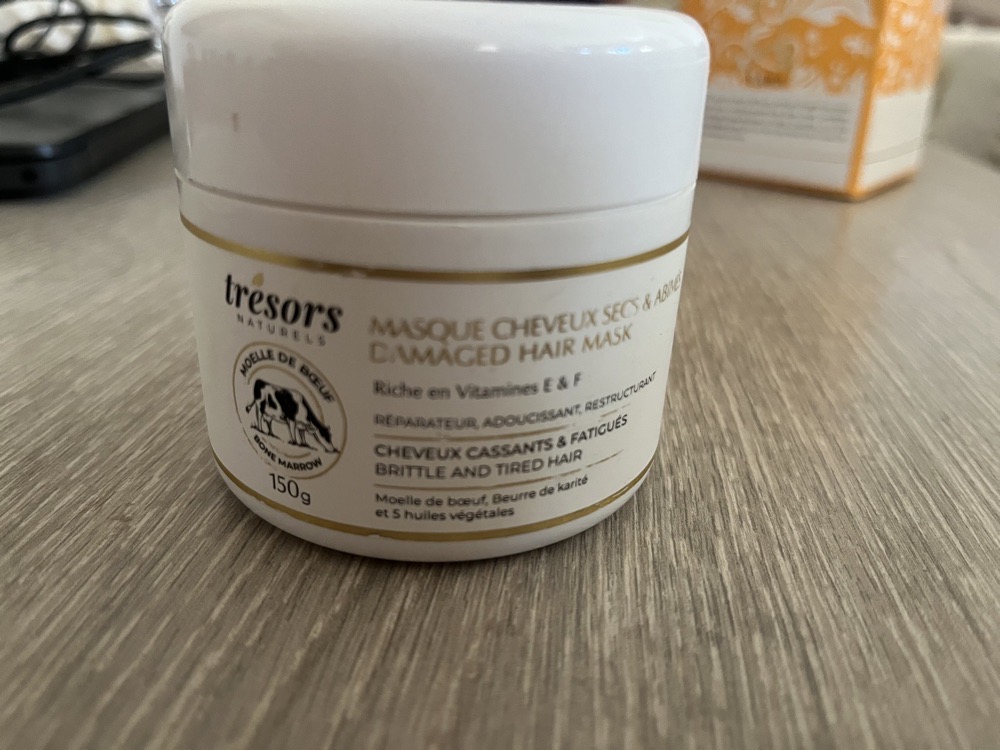 Masque cheveux moelle de boeuf 