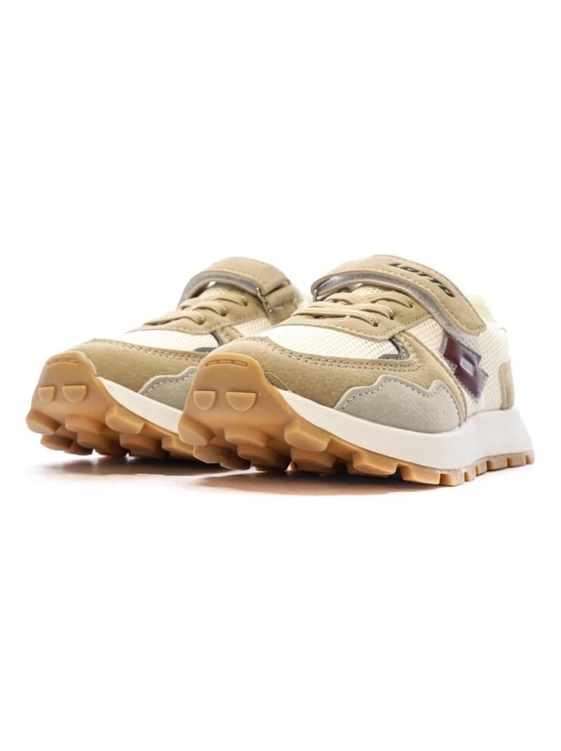 Baskets Lotto à scratchs beige Garçon Importer 🇫🇷 