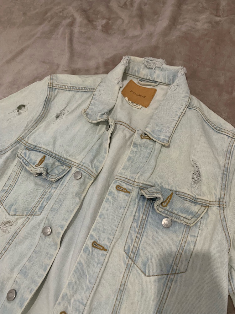 Veste jean pull&Bear