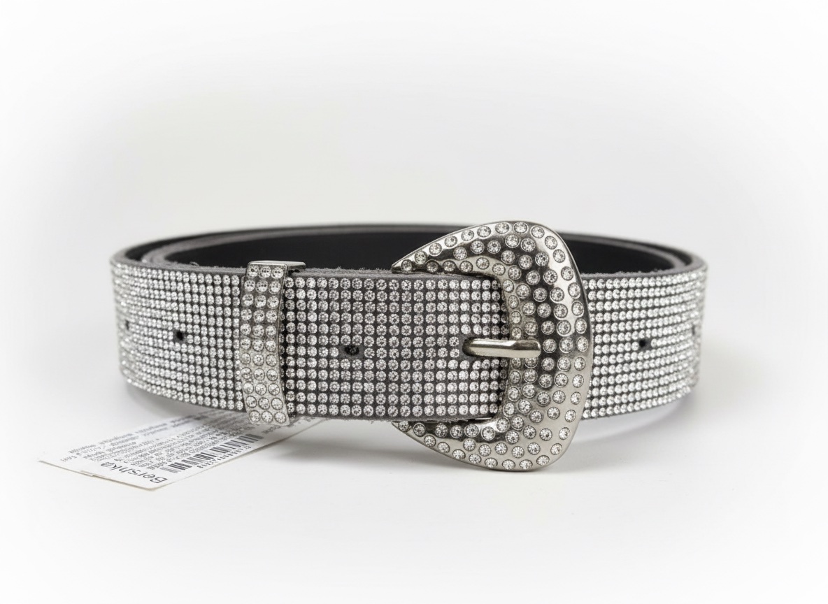 Ceinture à strass Bershka