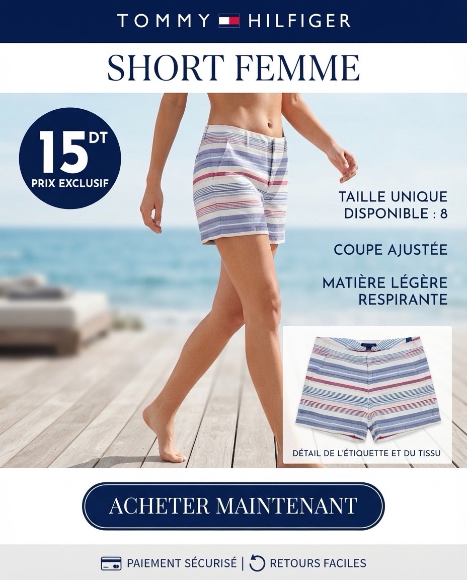 Shorts femme 