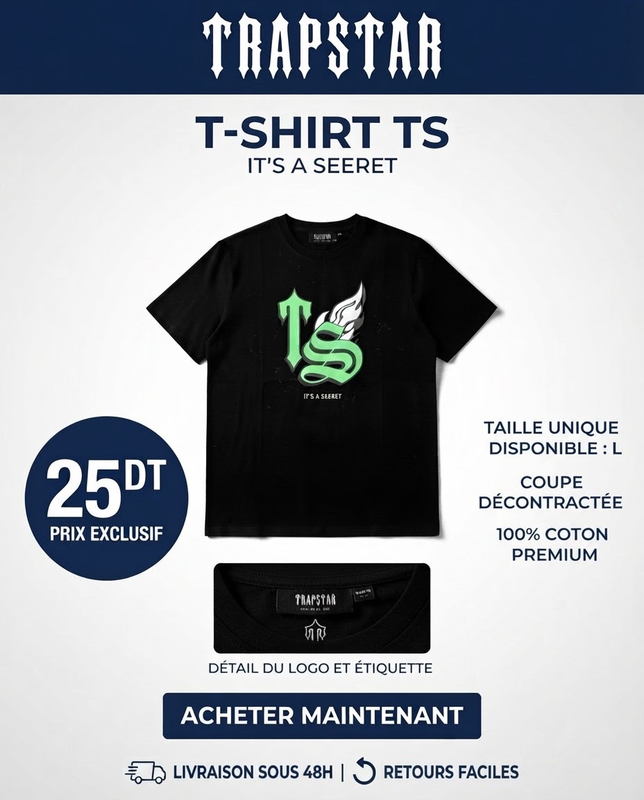 Tshirt homme trapstar 