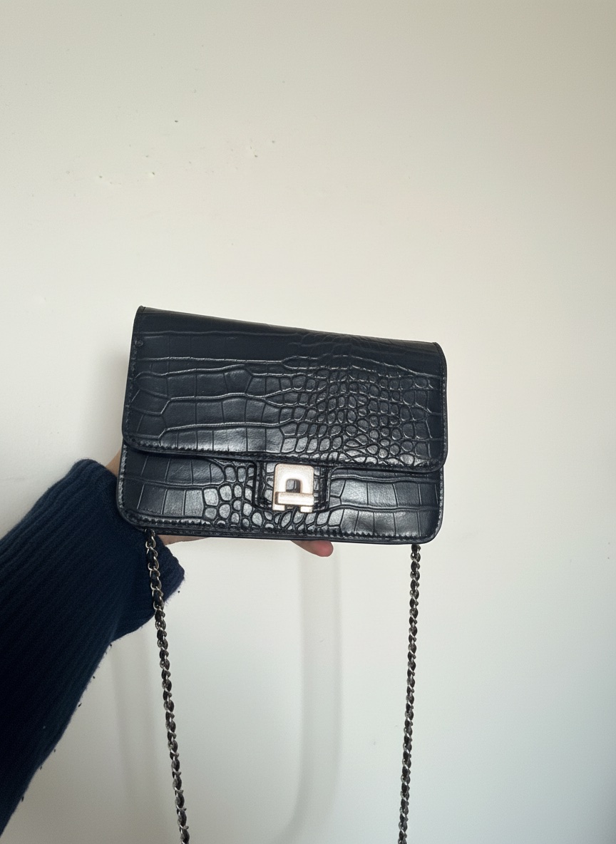 ✨ Sac Mango Blue – Élégance & praticité