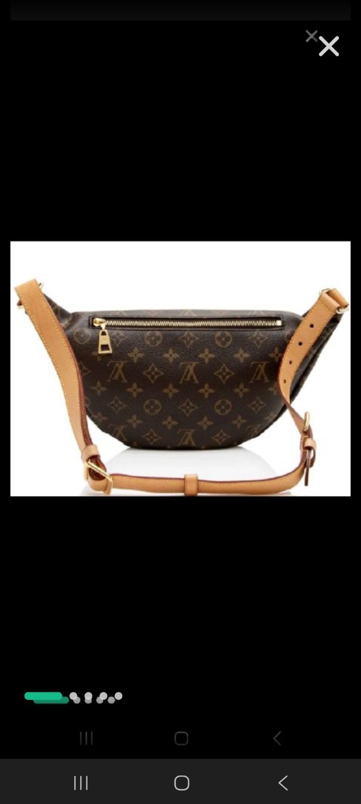 Sacoche banane louis vuitton 
