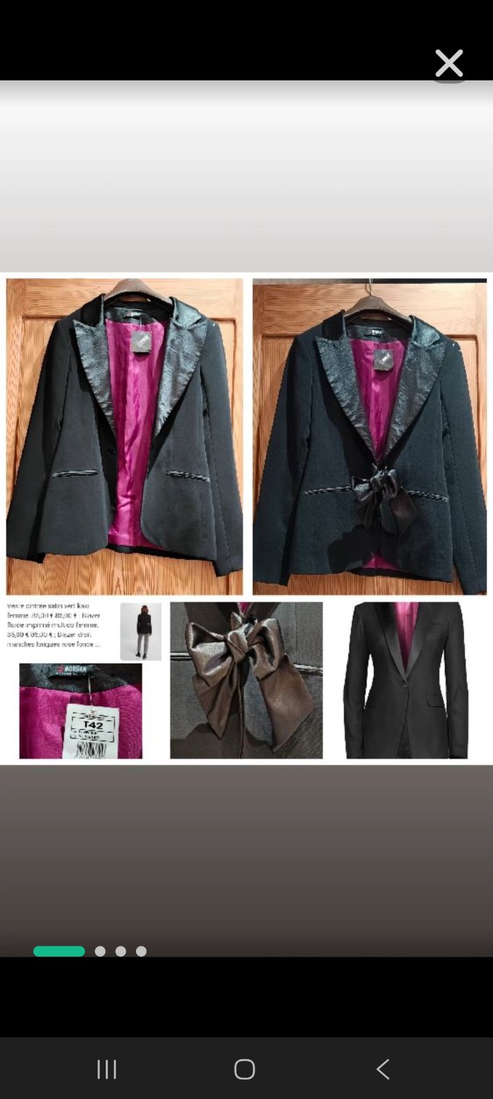 Blazer neuve de la marque Morgan