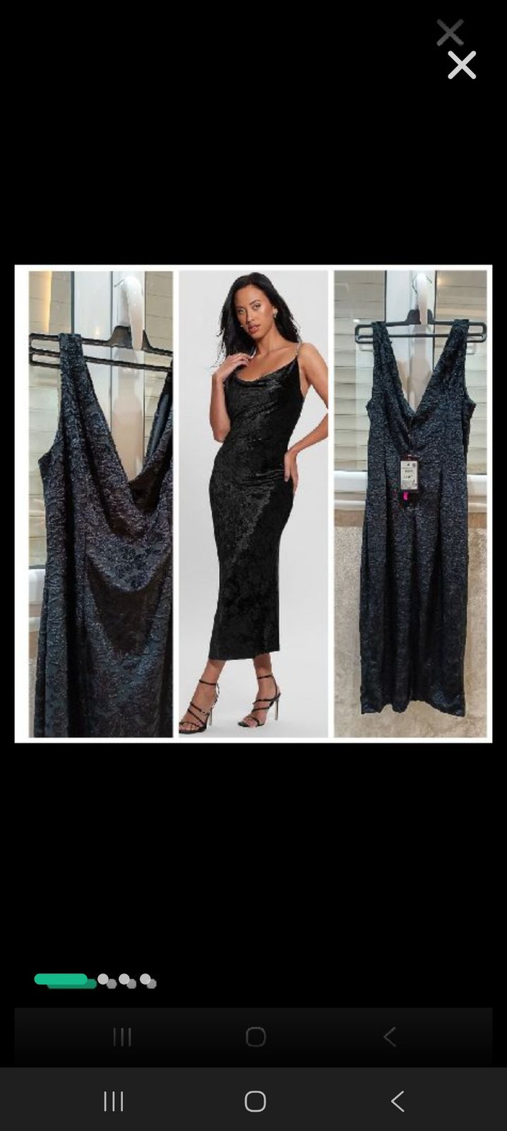 Robe noir soiré neuve taille M