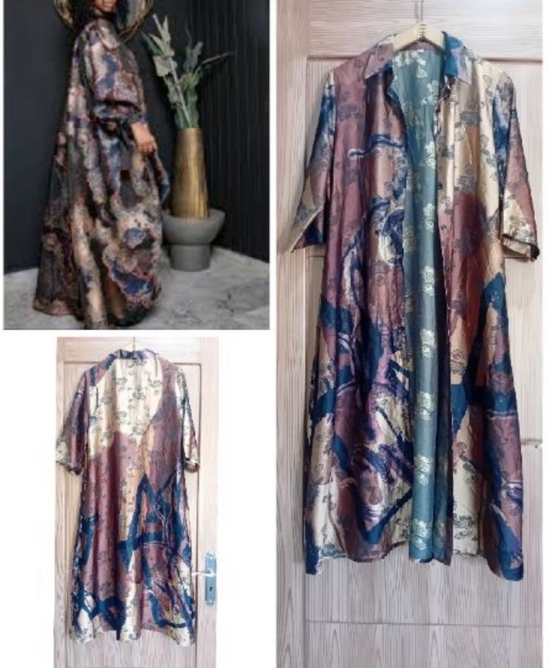 Kimono satiné