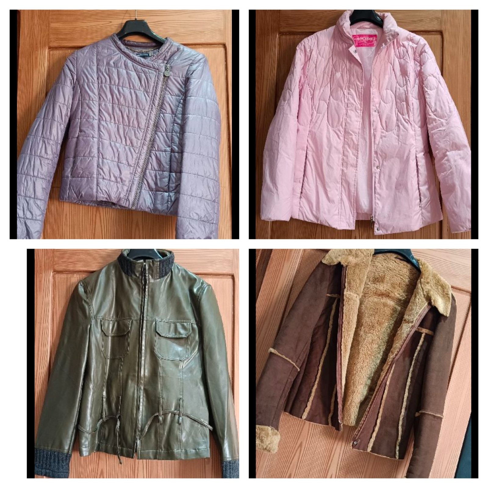 Lot de 4 doudounes taille M L