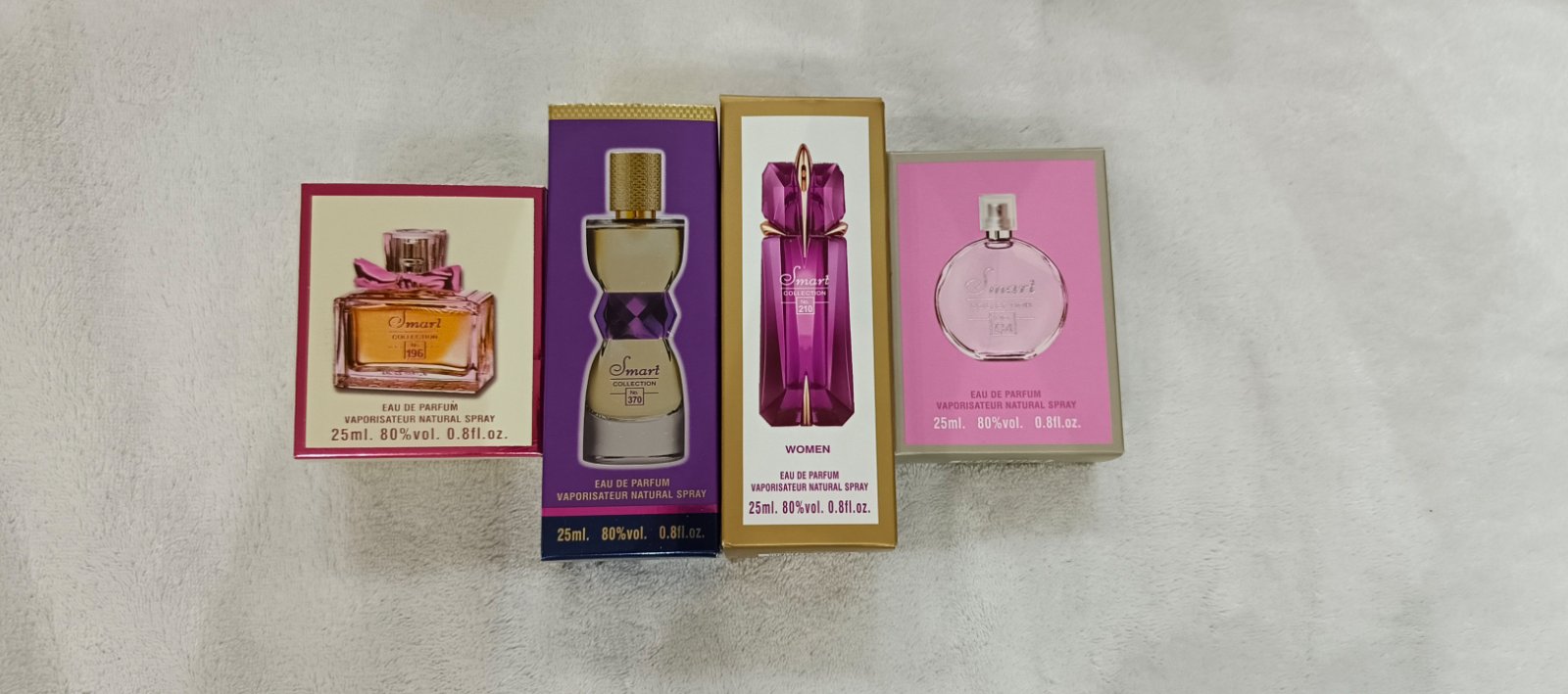 Lot de 4 parfums smart