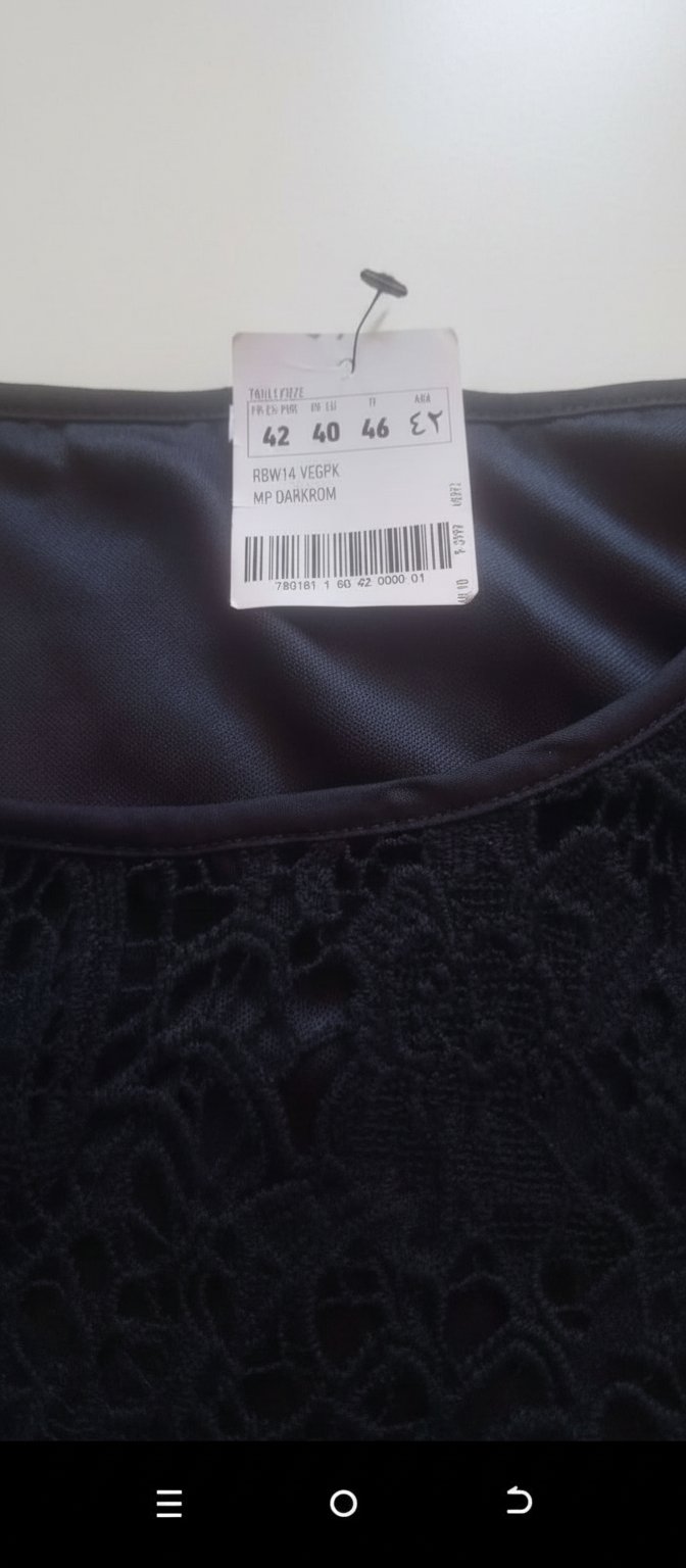 Robe noir 