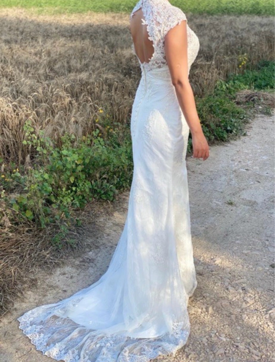 Robe fiancaille/mariage simple