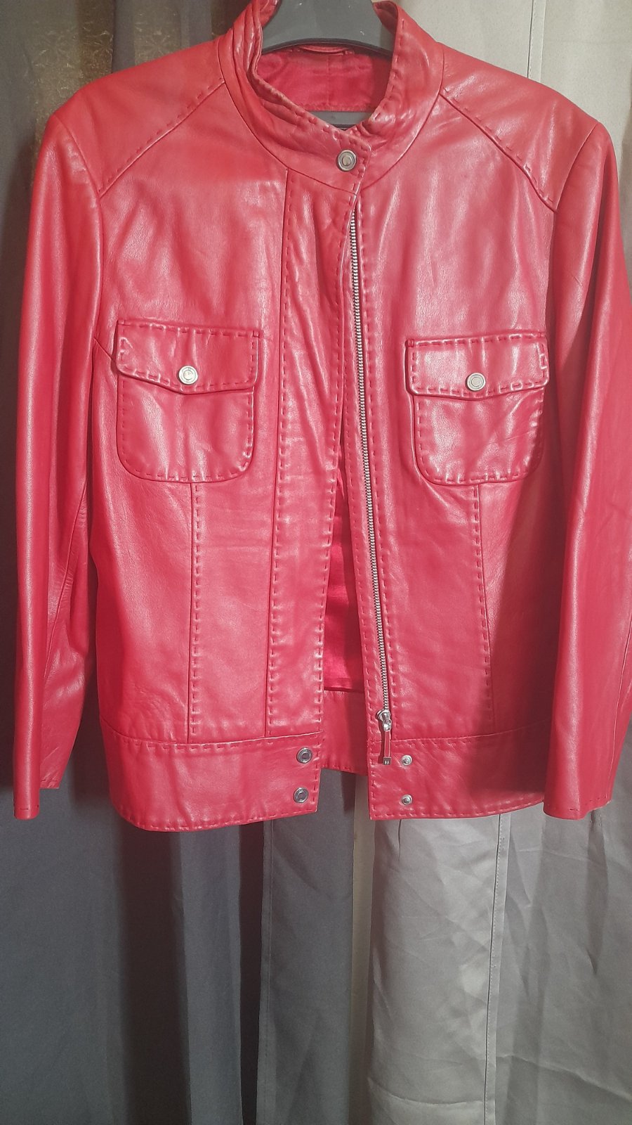 Veste cuire