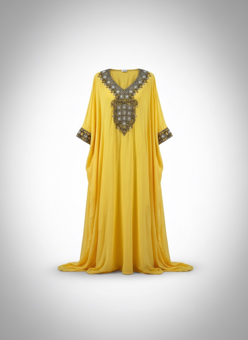 Caftan jaune