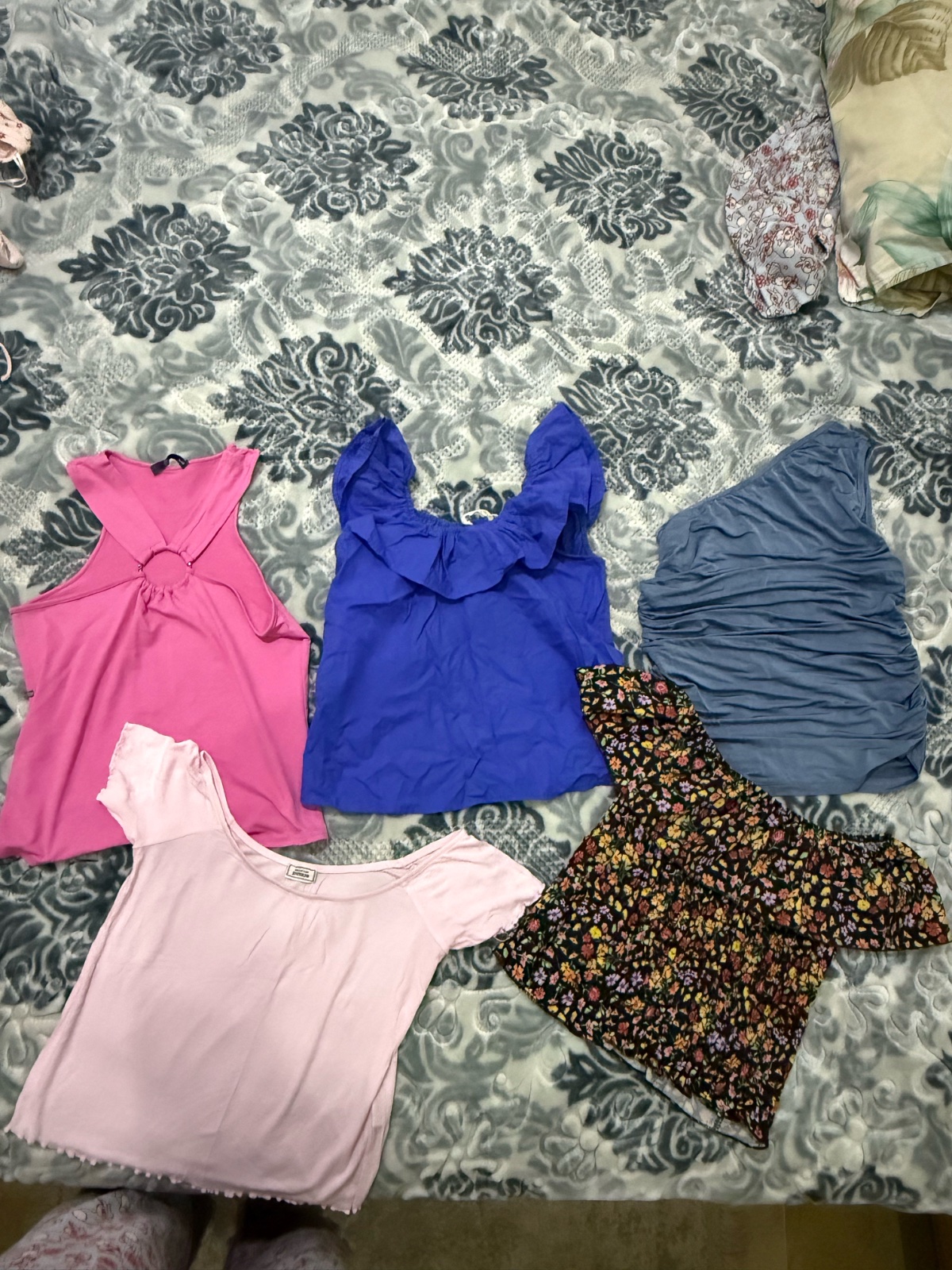 Lot de 5 tops