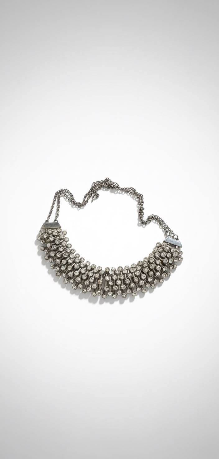 Collier argent