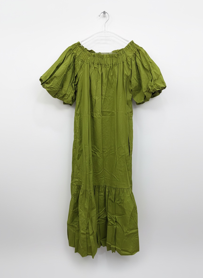 Robe vert 