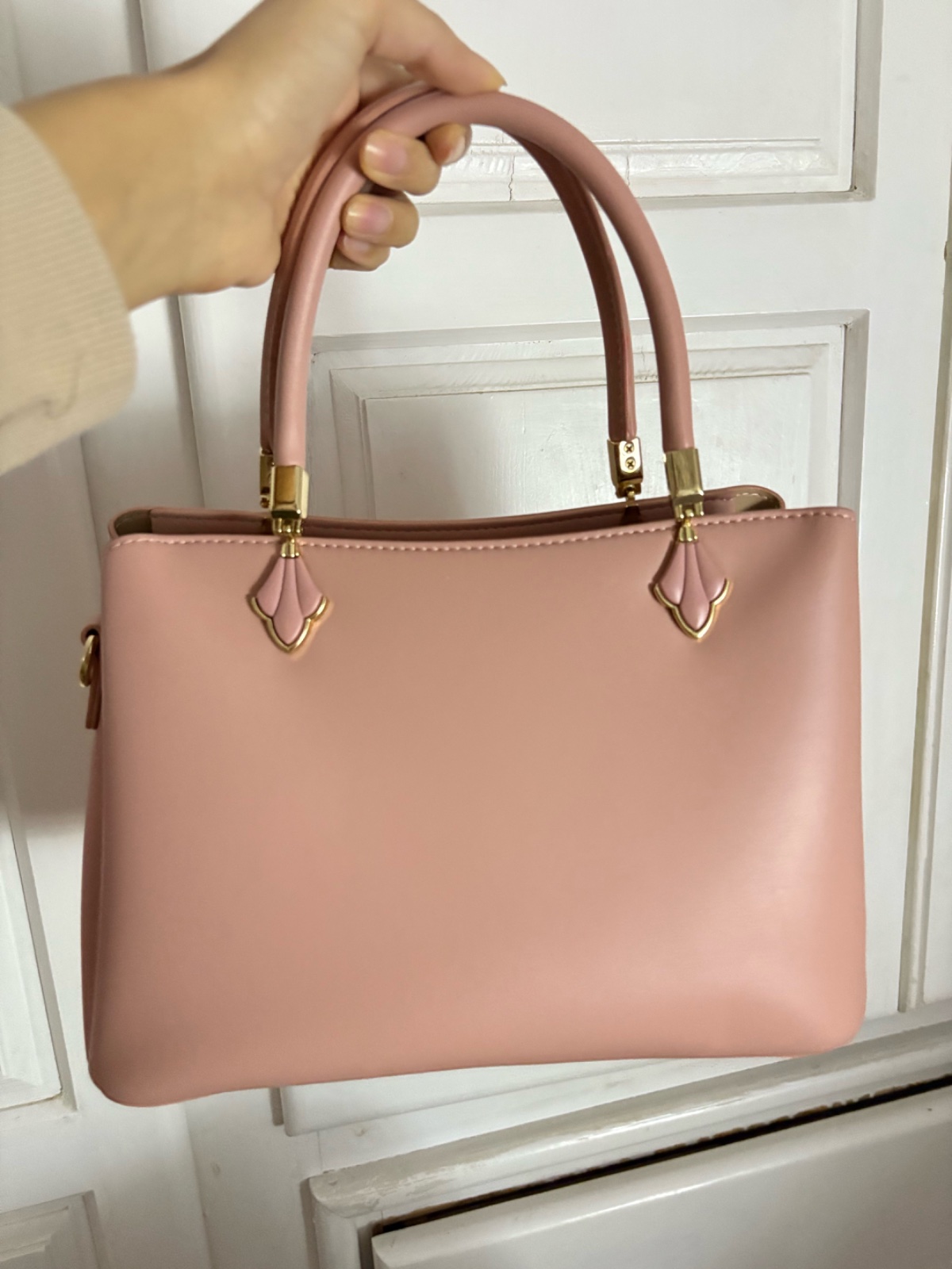 Sac rose poudree