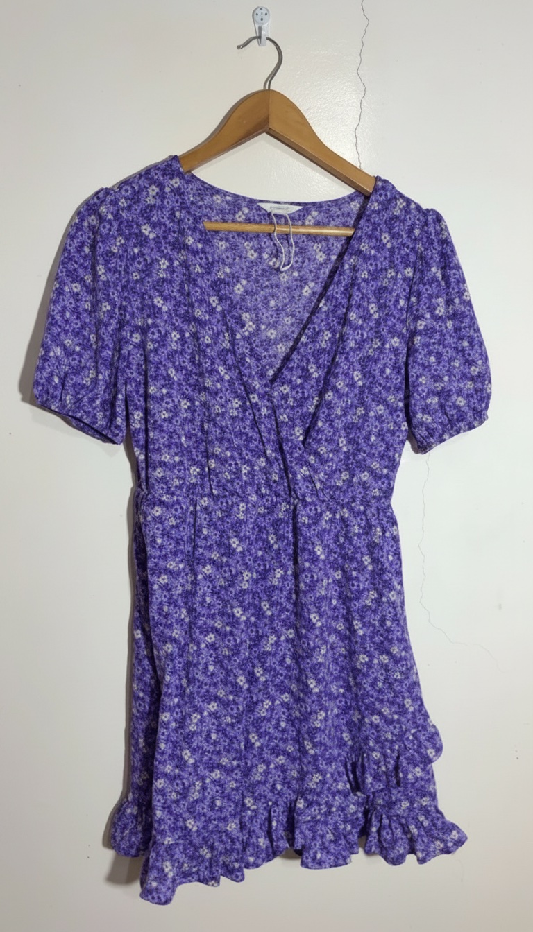 Robe MAUVE FLEURIE SPRINGFIELD 