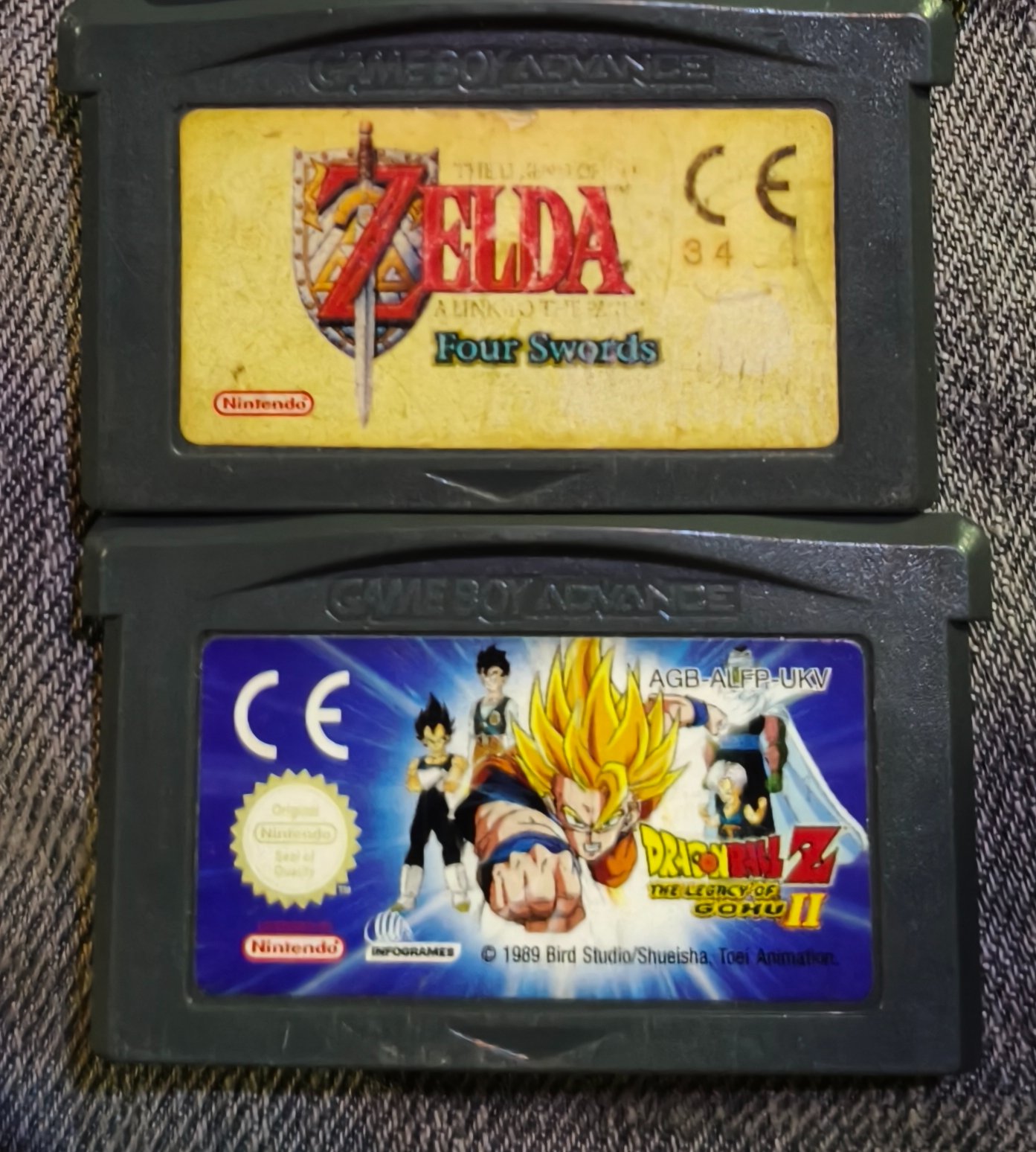 Jeux gameboy advance
