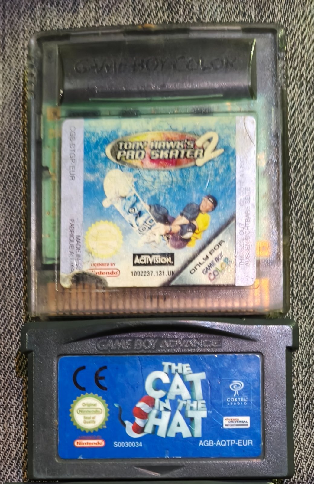 Jeux gameboy 