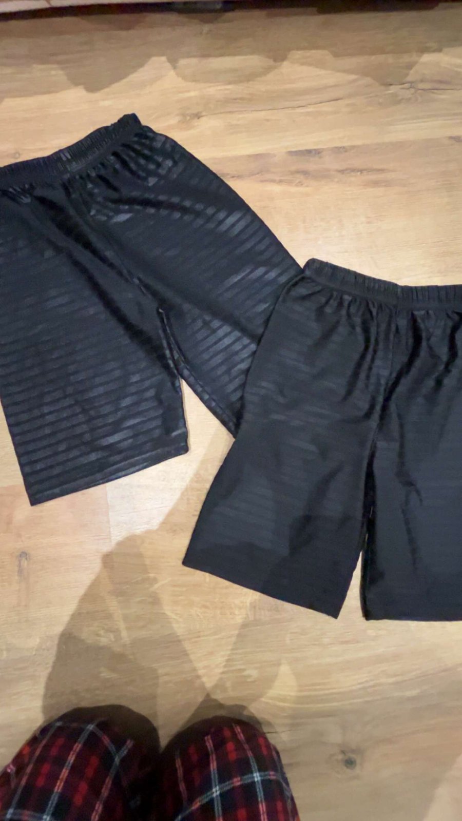 Lot de 2 cyclistes ou shorts noirs