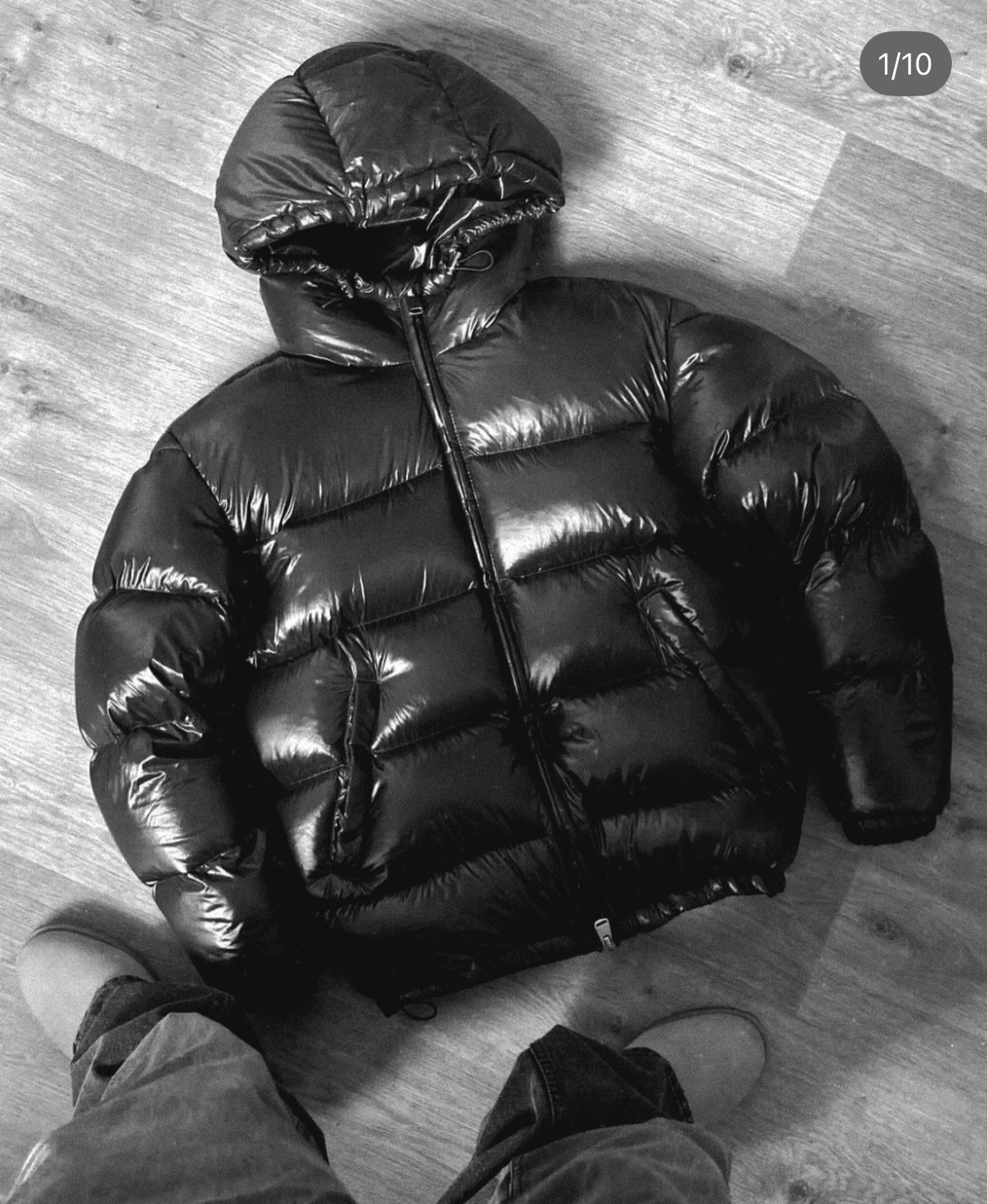 Puffer zara noir