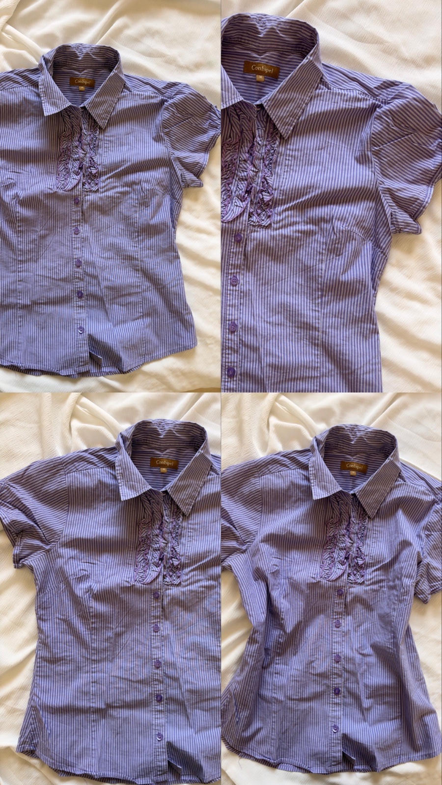 Chemise mauve