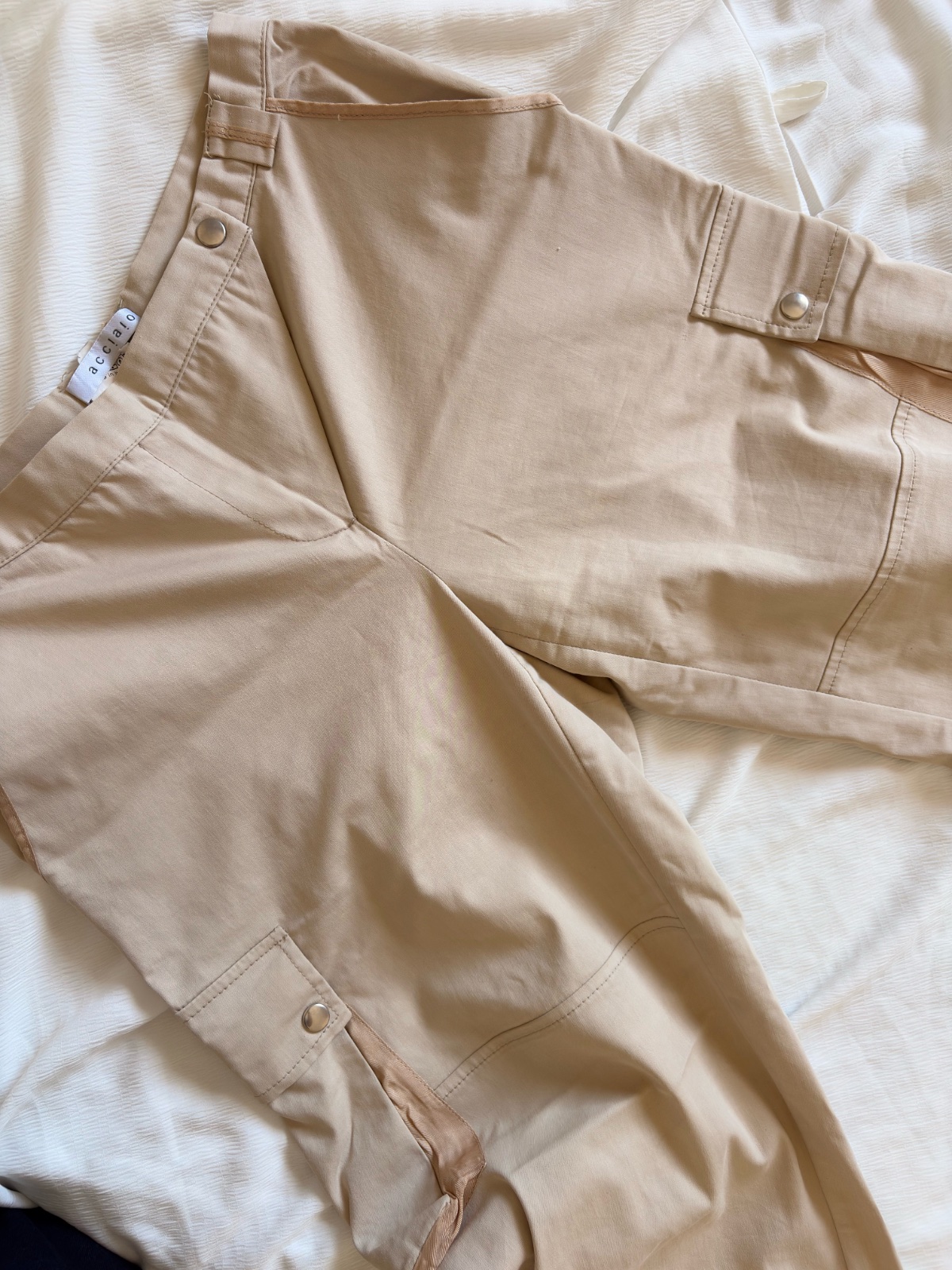 Baggy pantalon beige 