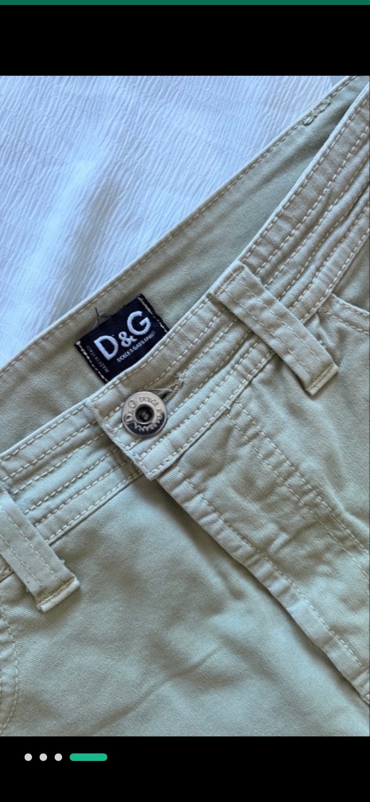 Jupe D&G vert kaki