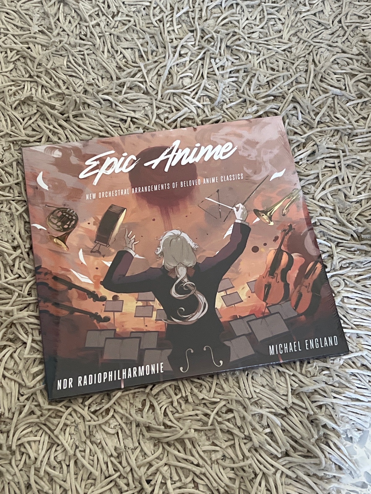 Epic Anime Orchestral Classics Vinyl Record
