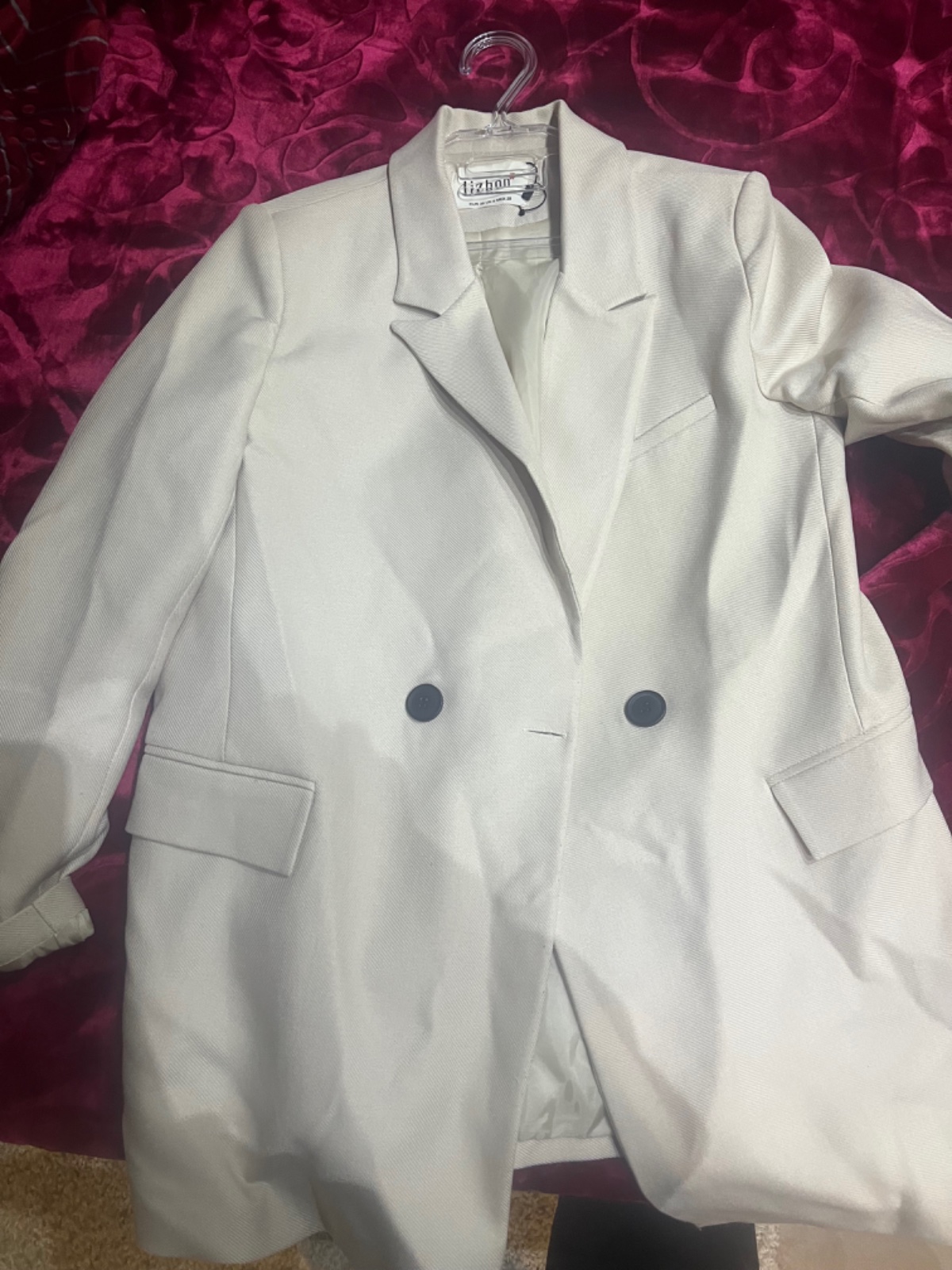 Blazer neuf couleur nude creme