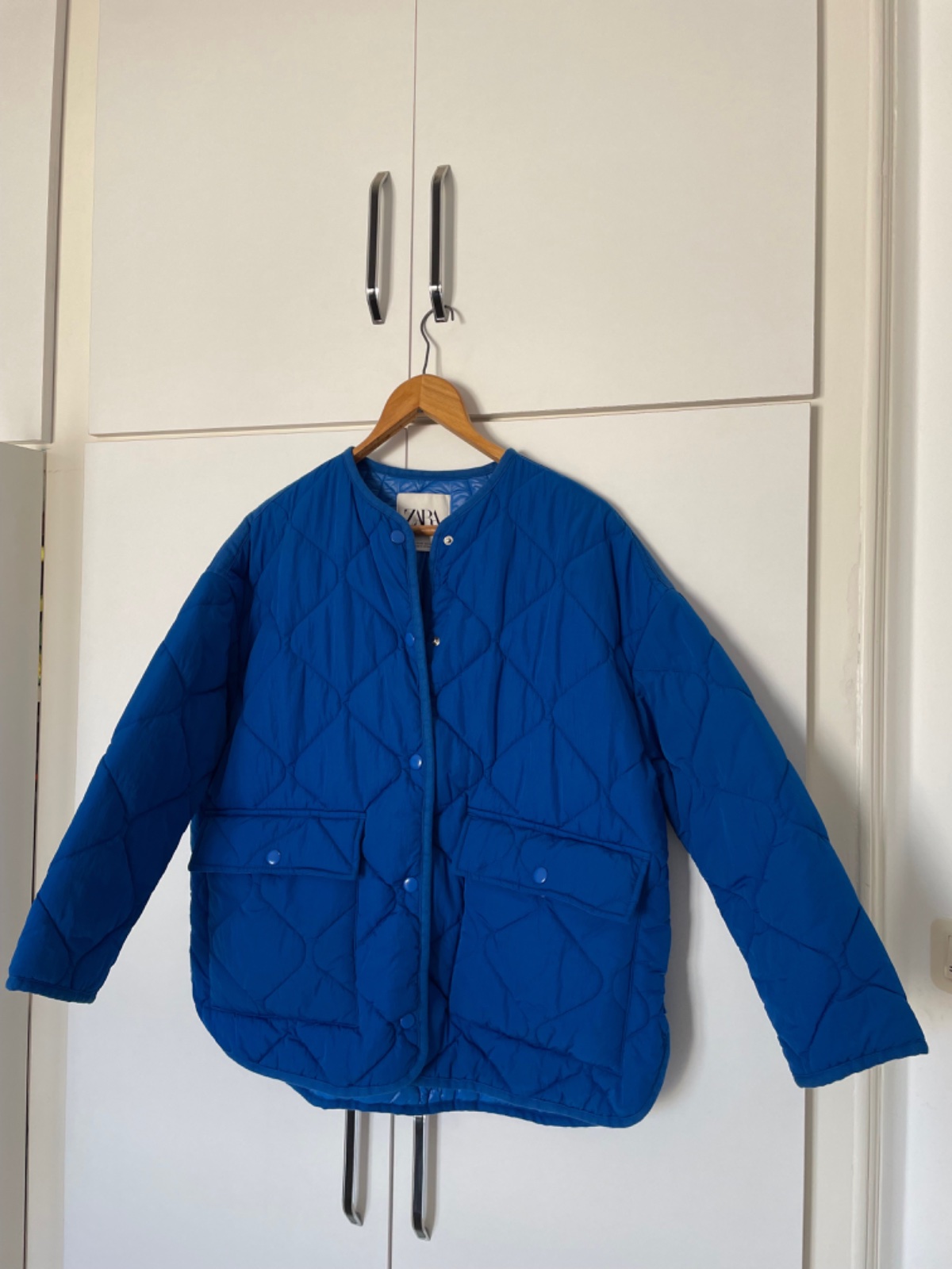 Veste zara en bleu