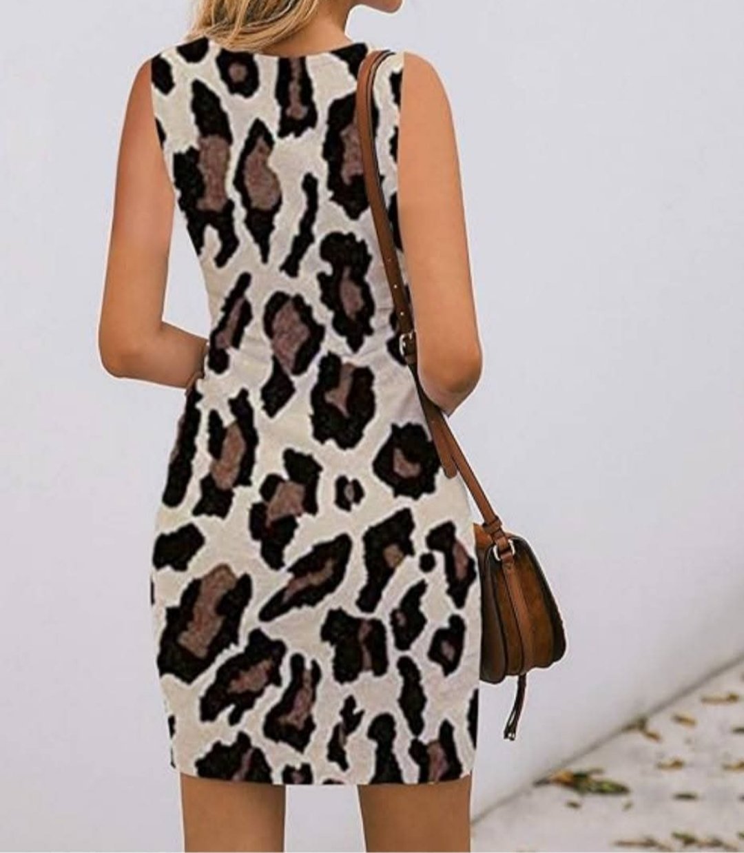 ​🐆 Robe Cintrée Just Cavalli – Motif Abstrait / Animalier