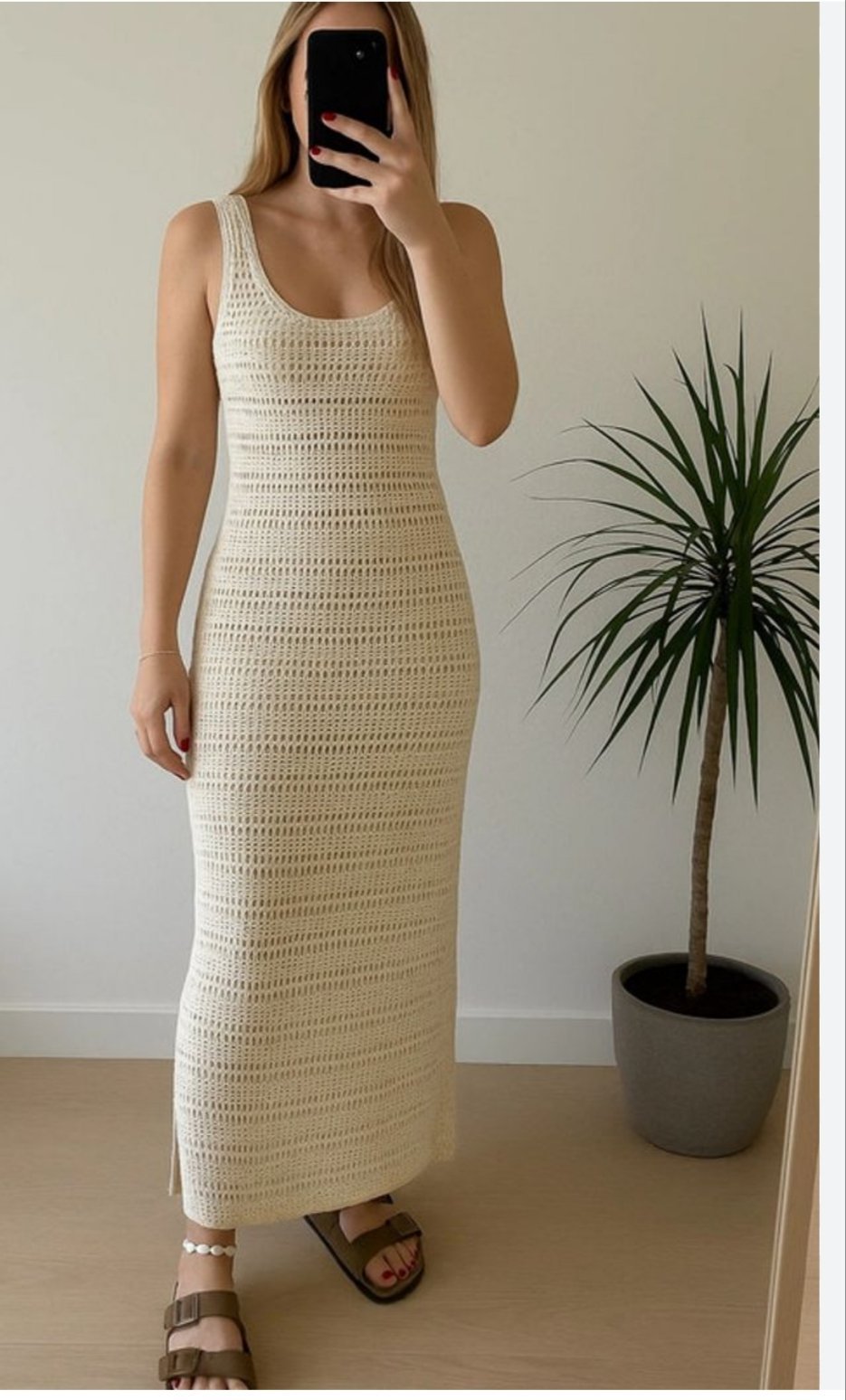 Magnifique Robe Longue en Crochet - Old Navy (Taille M)