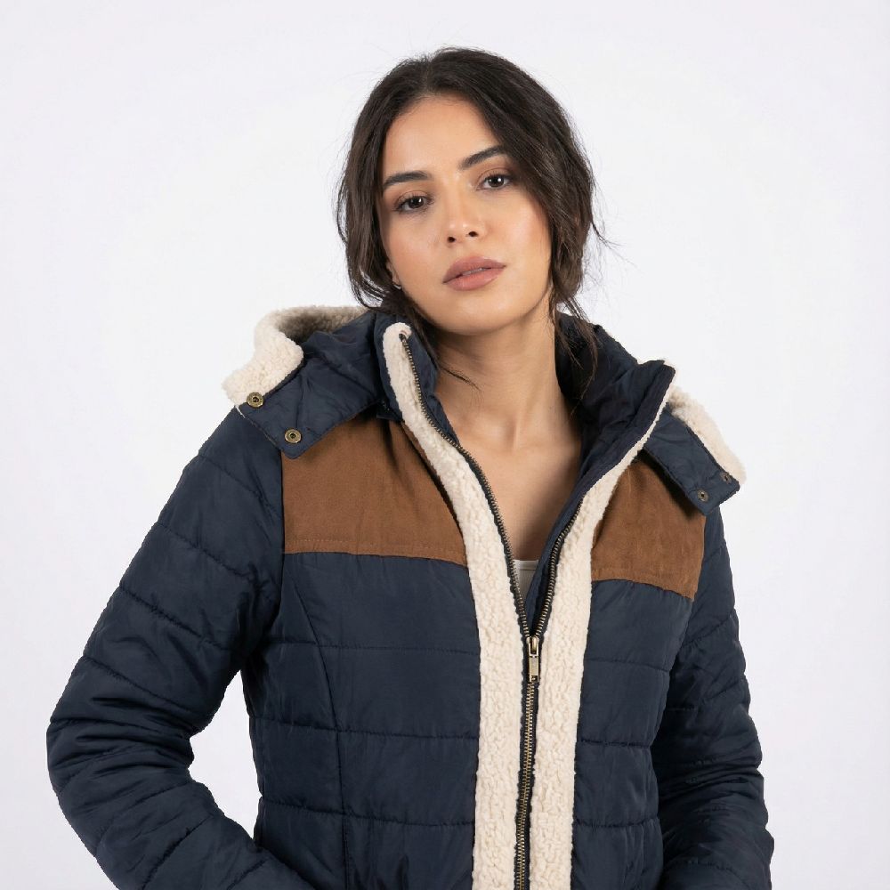 Veste d'Hiver Chaude et Tendance - Style Rétro/Sherpa