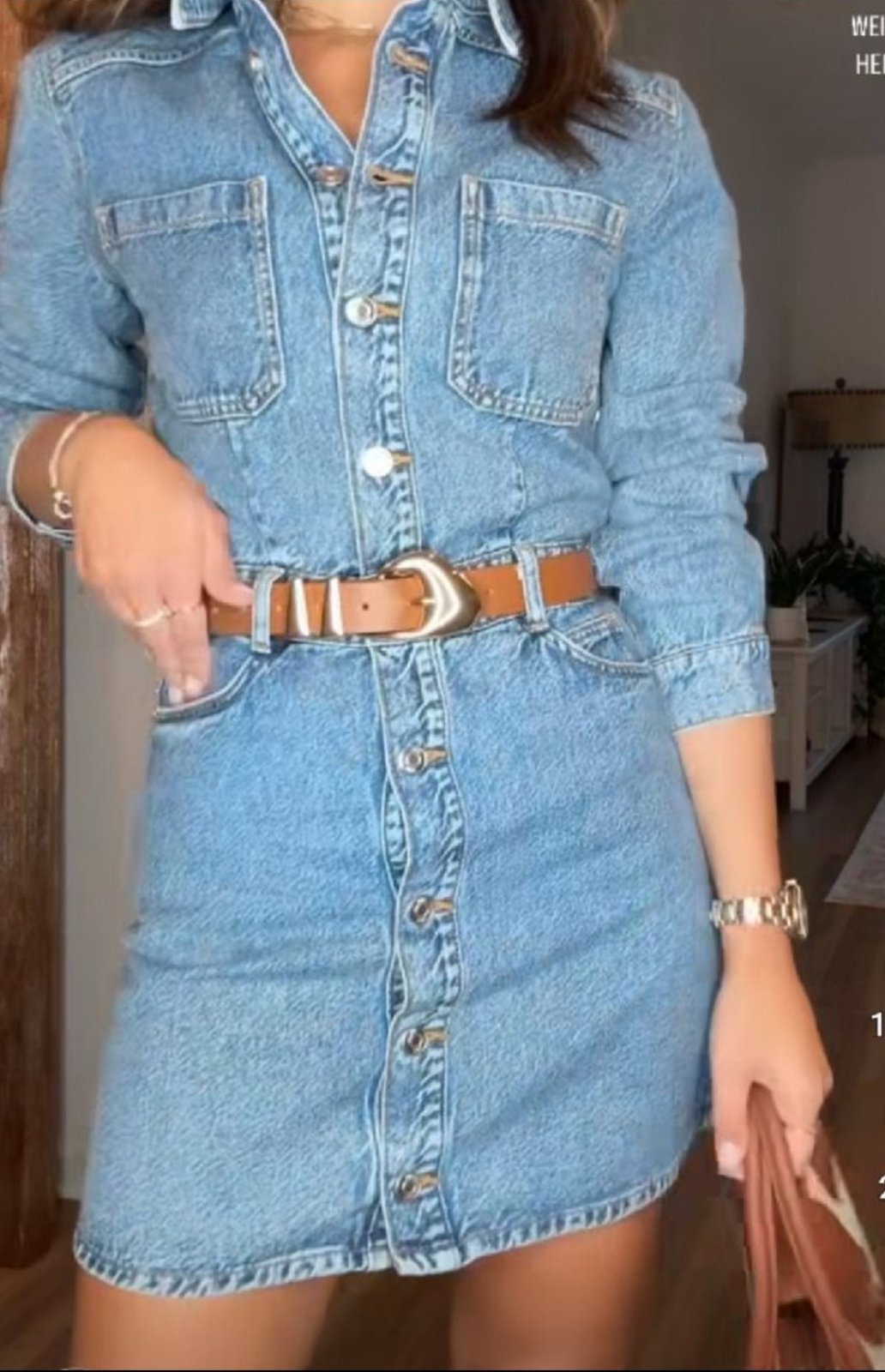 PROMOD  JOLIE ROBE JEAN EN UN BLEU MAGNIFIQUE 💙