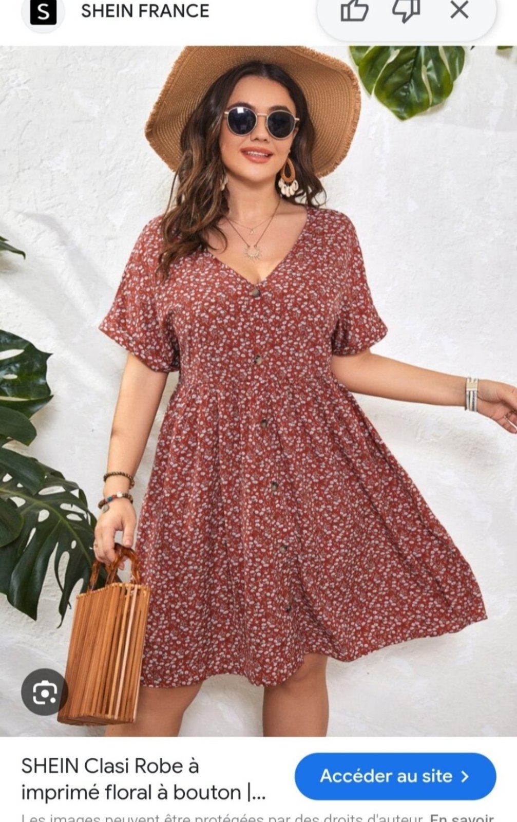 Robe évasée Shein xs