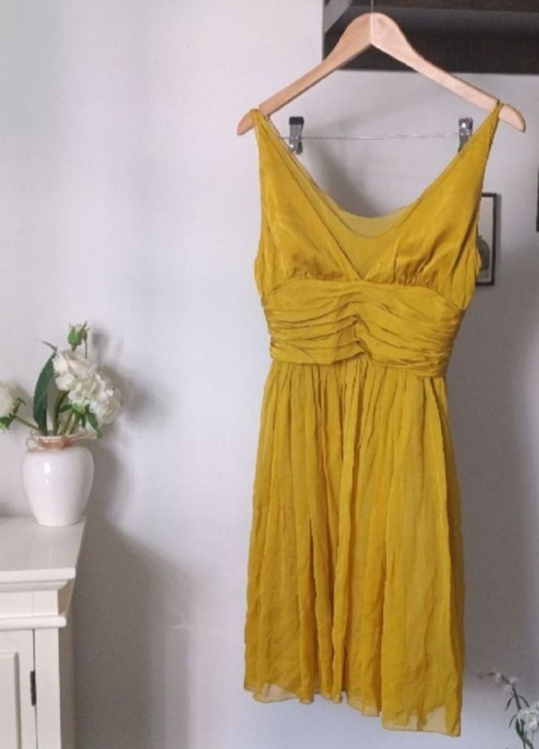Jaune soie, soirée 