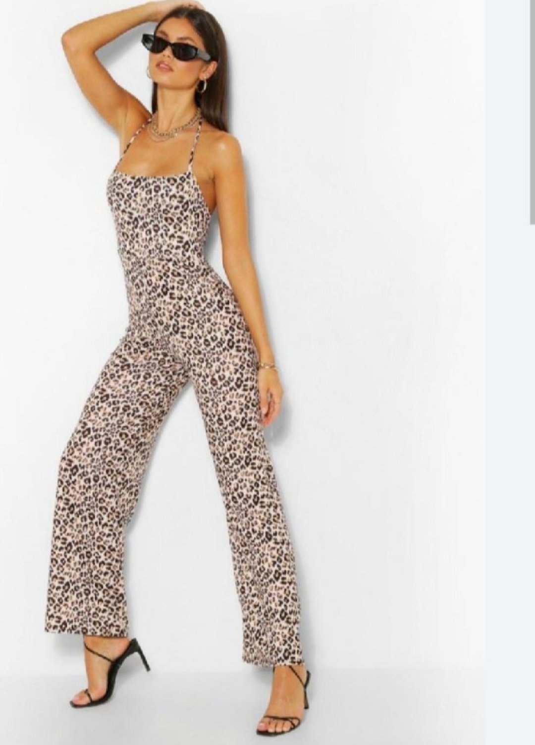 ​🐆 Combinaison Pantalon Imprimé Léopard - Style & Confort