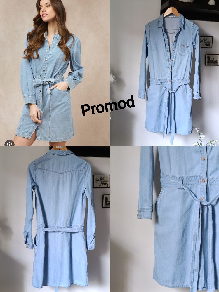 Magnifique robe en jean de chez promod
