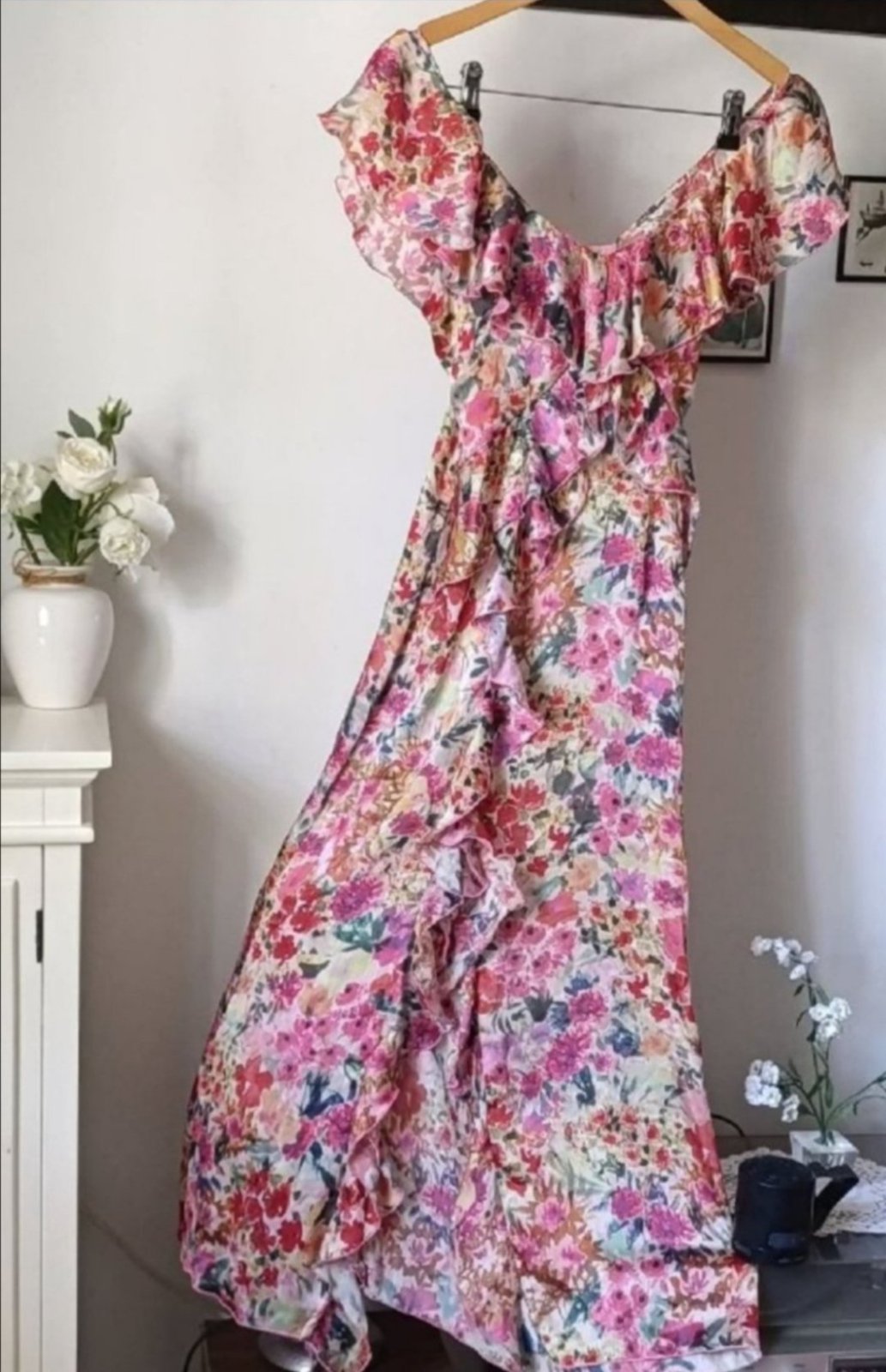 Zara robe fleurie 