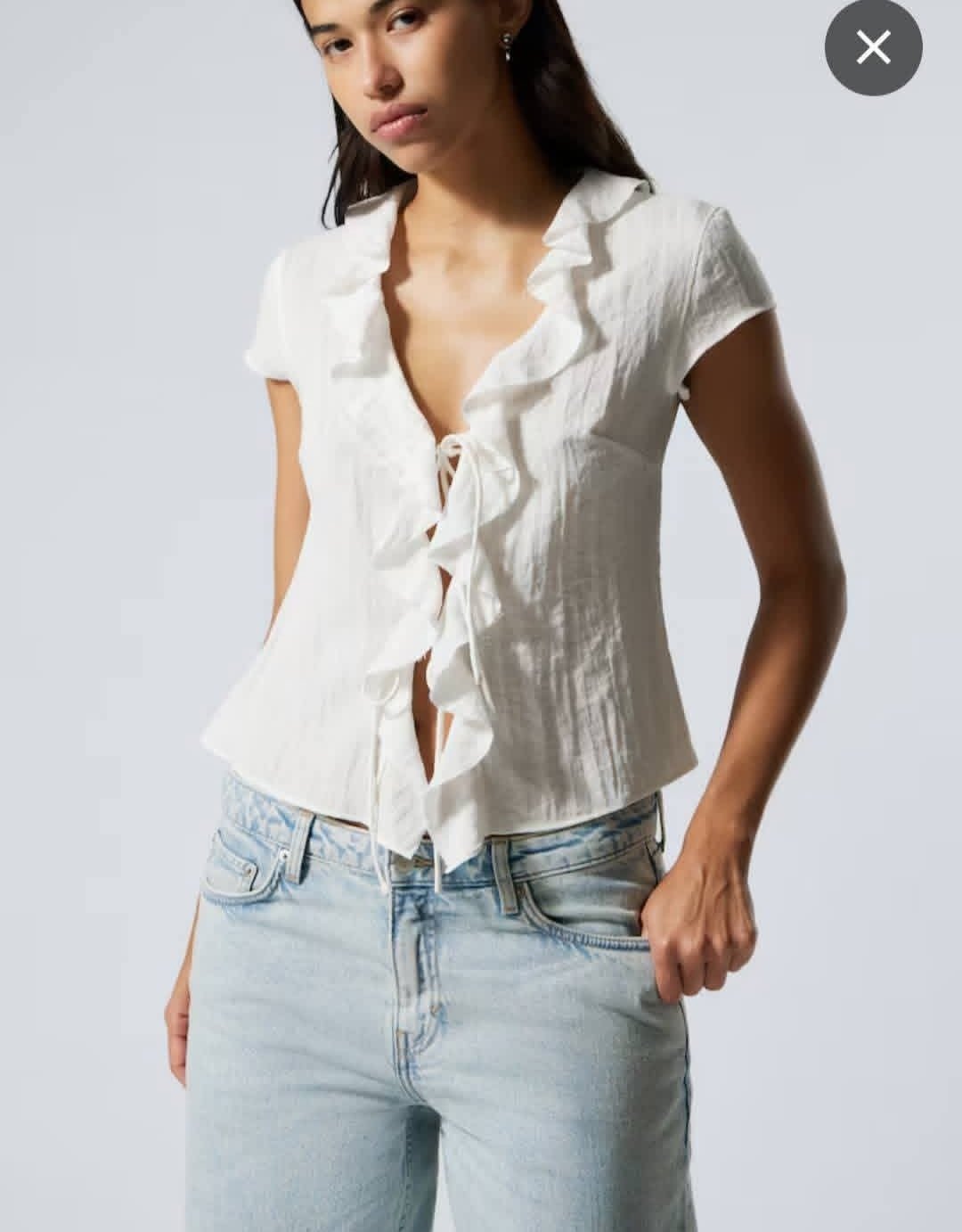 Chemise Zara en Coton t.M