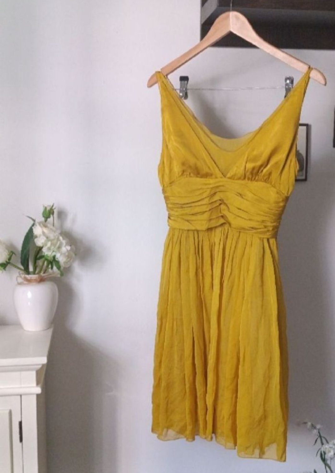 Robe soirée en soie 