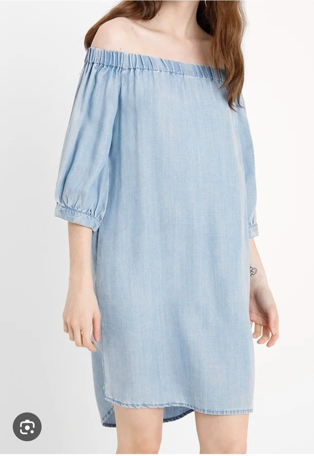 ​👗 Robe en Lyocell ONLY - Effet Denim Fluide (Taille 40)