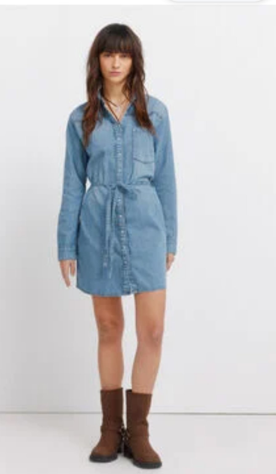Robe chemise jean taille 36