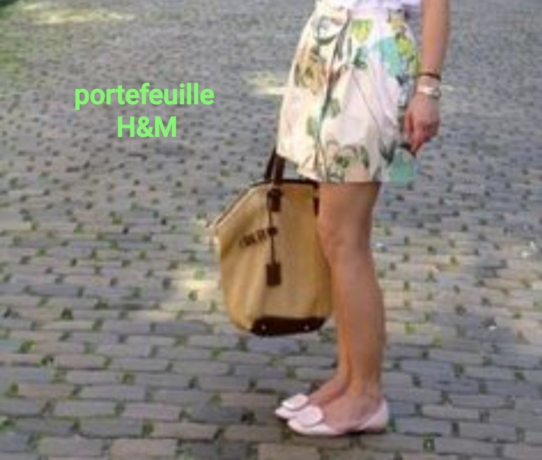 ​🌸 Jupe Portefeuille Fleurie H&M Conscious Collection – Taille 40 (US 10)